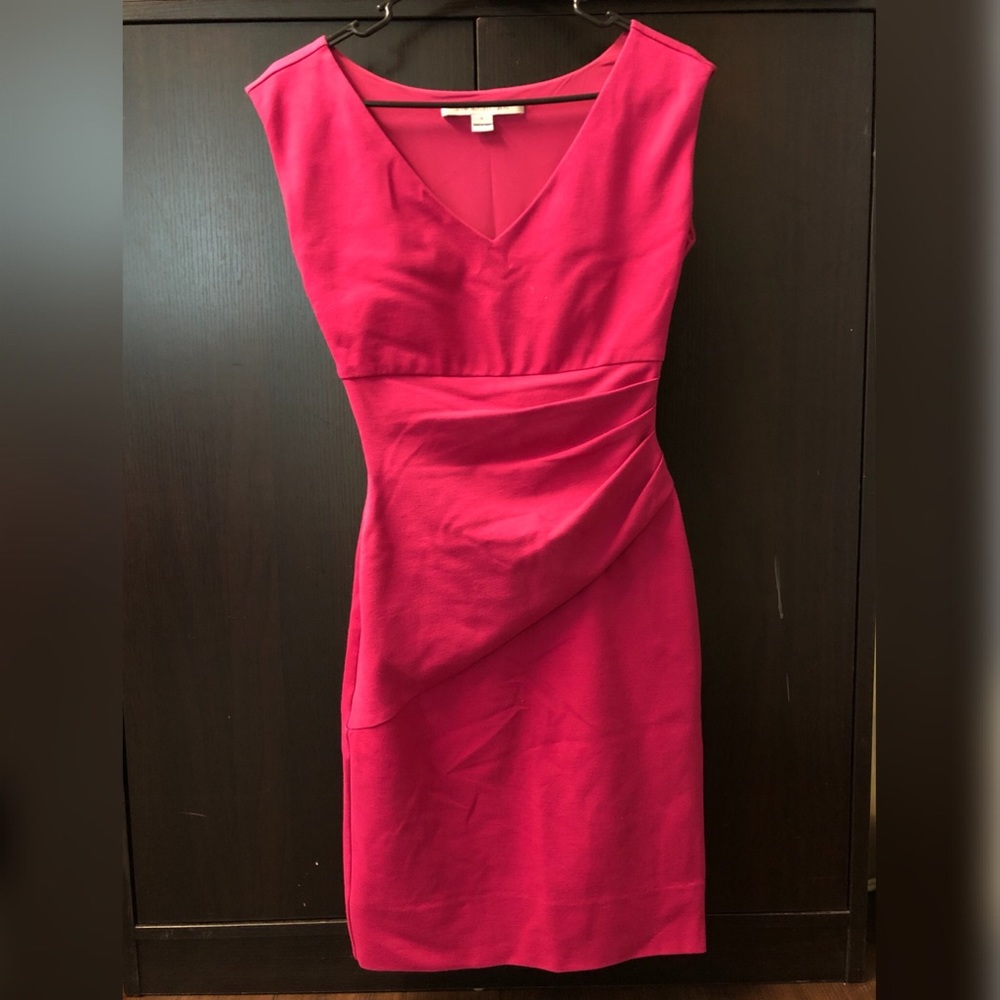 DVF Fuchsia Day Dress